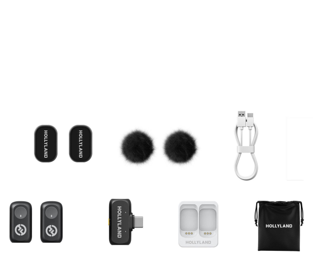 Hollyland Lark A1 Mini Duo USB-C LARK A1 MINI DUO USB-C / 6976068118633 - 1339599 - zdjęcie 4